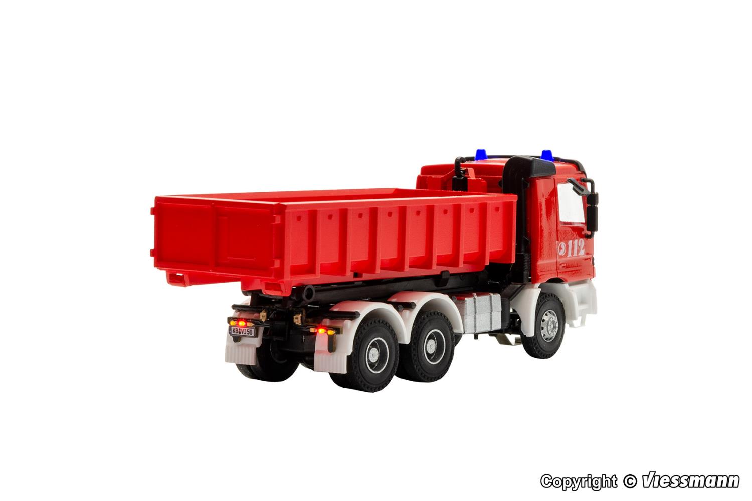 Viessmann 8050 Feuerwehr MB ACTROS 3-achs 1:87 Spur H0 Neu OVP