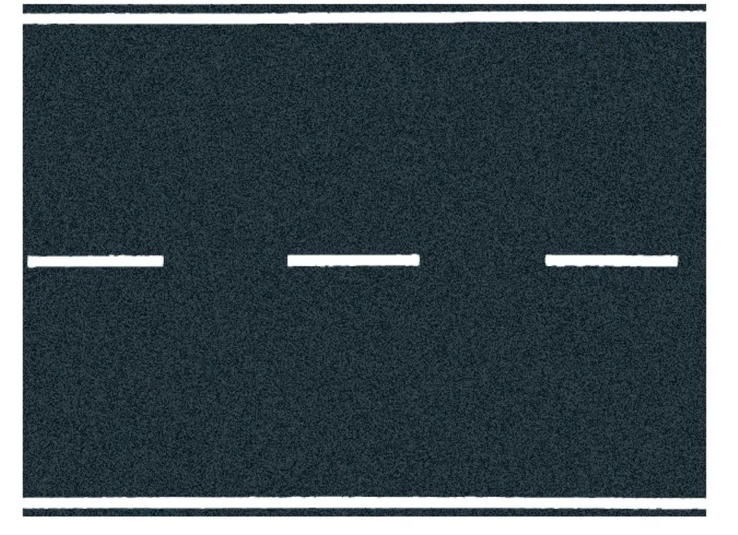 Noch 60706 Landstraße Asphalt 100 x 6,6 cm 1:87 Spur H0 NEU OVP