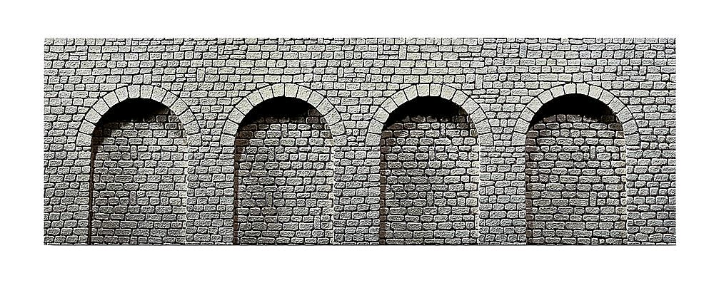 Faller 272600 Dekorplatte Arkaden, Naturstein-Quader 1:160 Spur N Neu OVP