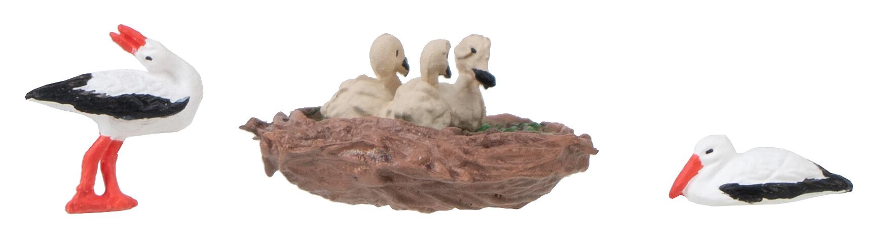 Faller 180239 Figuren-Set Mini-Sound-Effekt Störche 1:87 Spur H0