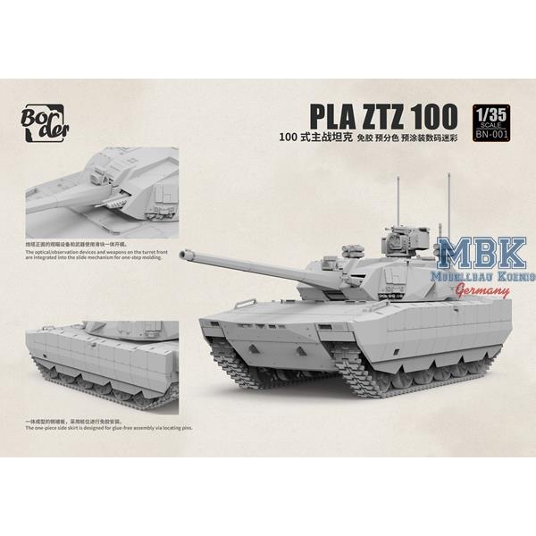 Border Model BN-001 PLA ZTZ-100 1:35 Modellbausatz NEU OVP
