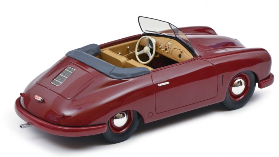 Schuco 450025800 Porsche 356 Gmünd rot - 1:18 - PRO.R18 - Neu - OVP