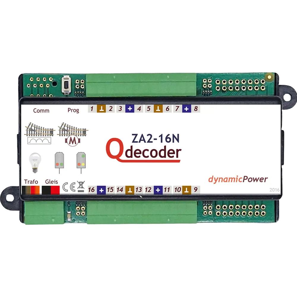 Qdecoder Motorweichendecoder ZA2-16N dlx - QD153