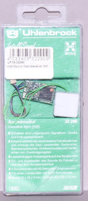 Uhlenbrock 32290 IntelliSound Kleindiesellok Köf