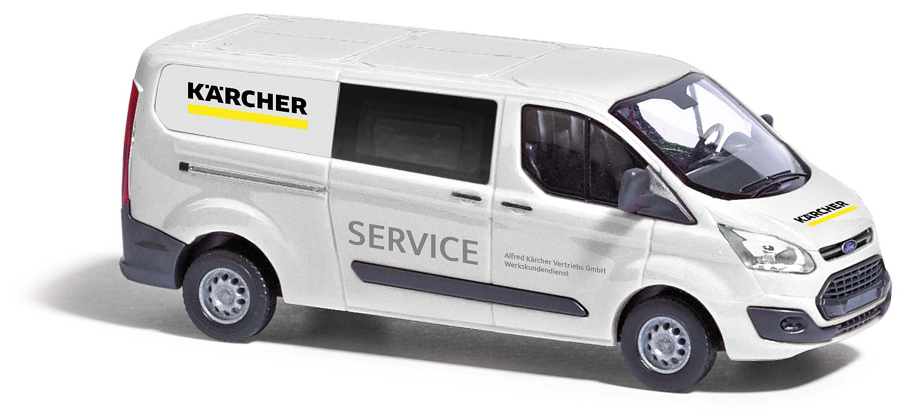 Busch 52439 Ford Transit Custom Kärcher Service 1:87 Spur H0 Neu