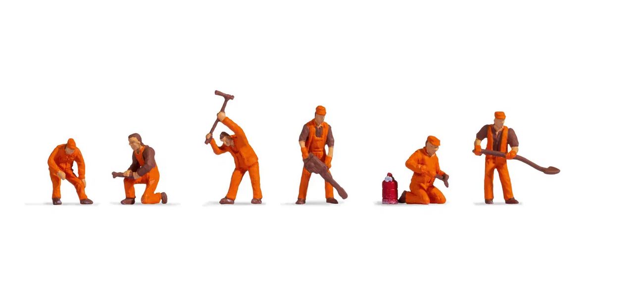 Noch 18012 Gleisbautrupp 1:87 Spur H0 Neu OVP Figuren