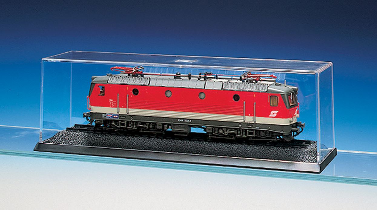 Roco 40025 Glasklare Präsentationsbox - Spur H0 - Neu - OVP