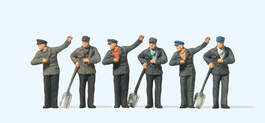 Preiser 14014 Dampflokpersonal 1:87 Spur H0 Neu OVP Figuren