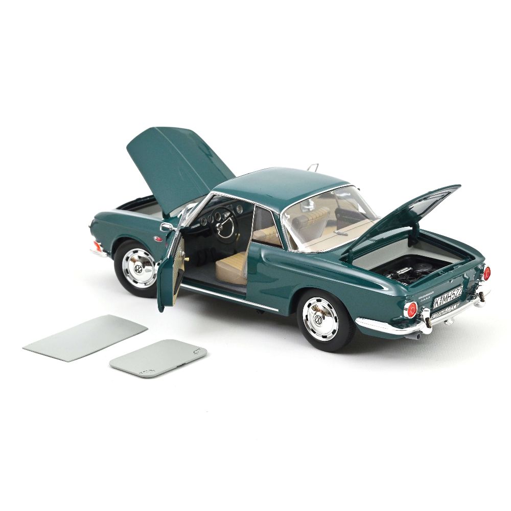 Norev 188648 VW Karmann Ghia 1500 1963 Smaragdgrün 1:18 NEU