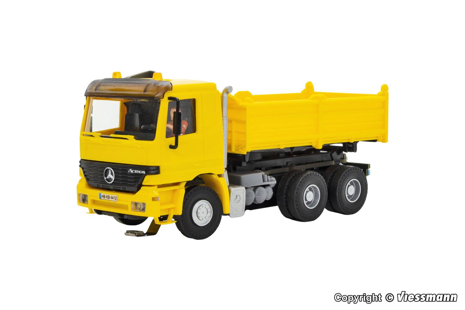Viessmann 8015 MB ACTROS 3-achs Muldenkipper 1:87 Spur H0 Neu