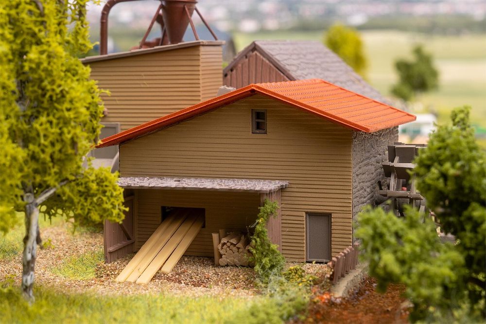 Faller 232121 Sägewerk 1:160 Spur N Bausatz NEU OVP