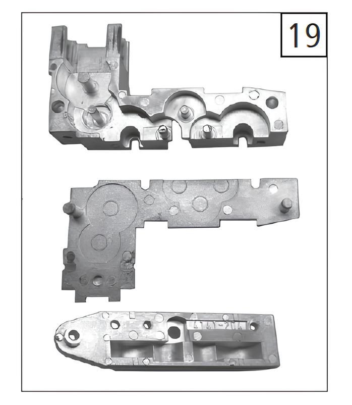 Roco 126666 Getriebesatz 3tlg. Boden lackiert