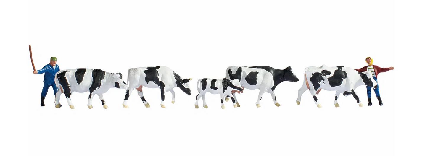 Noch 15724 Kühe treiben 1:87 Spur H0 Neu OVP Tiere Figuren