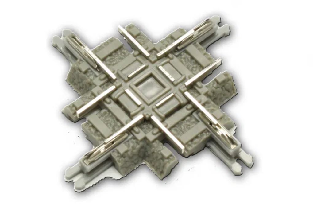 Rokuhan R025 Kreuzung 25 mm 90° 1:220 Spur Z Neu OVP