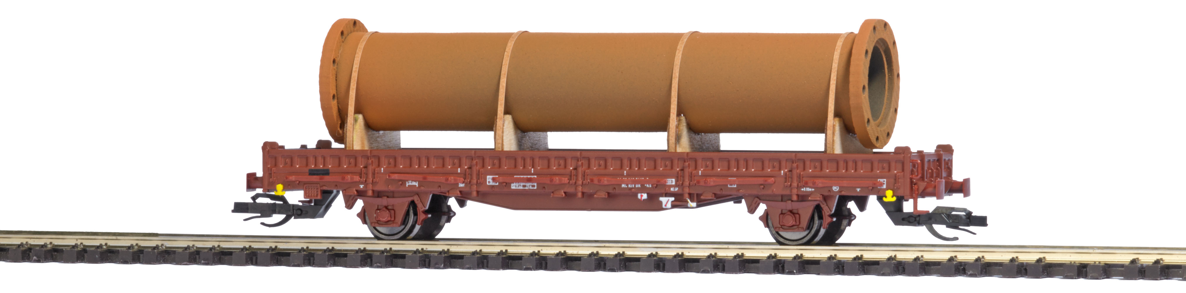 Busch 31512 Flachwagen mit Rungen Ks [3300] 1:120 Spur TT Neu