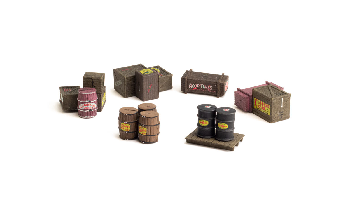 Woodland Scenics A2739 Kistenauswahl 1:45 Spur 0 Neu OVP