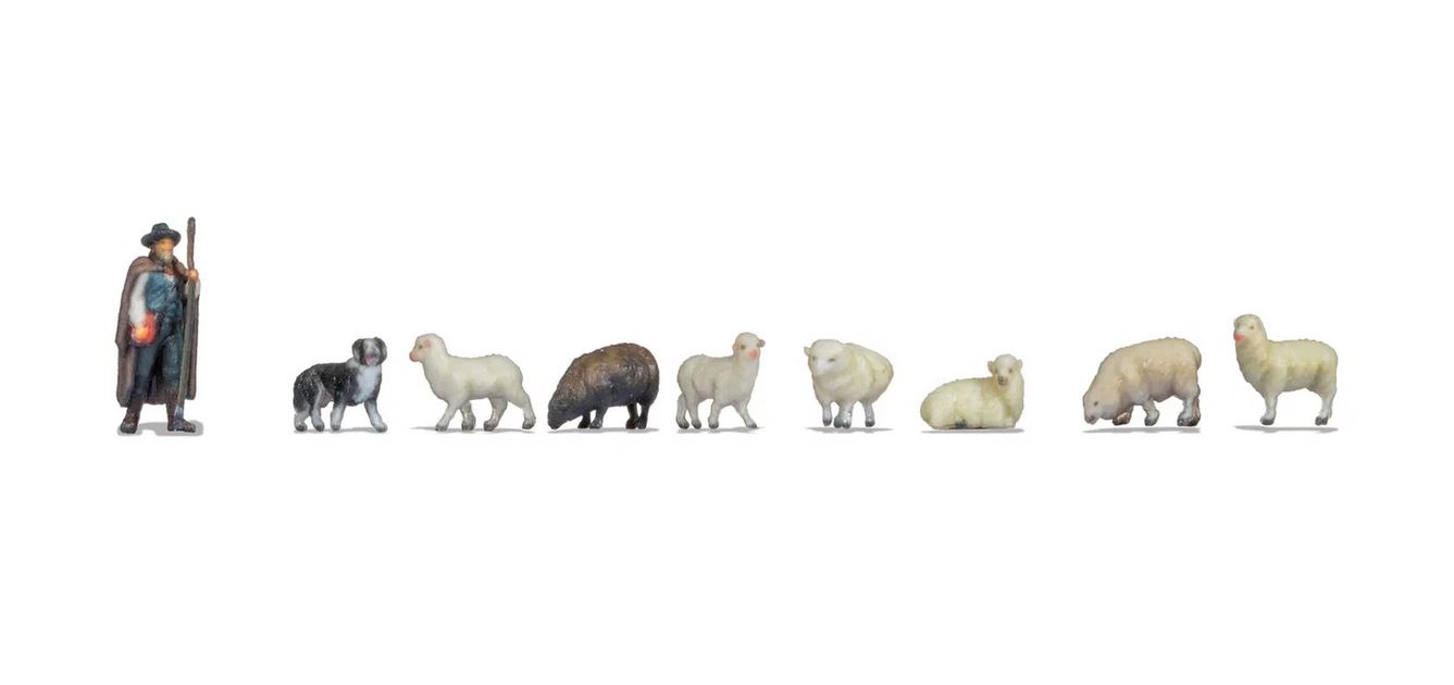 Noch 35740 Schafe und Schäfer 1:160 Spur N Neu OVP Figuren