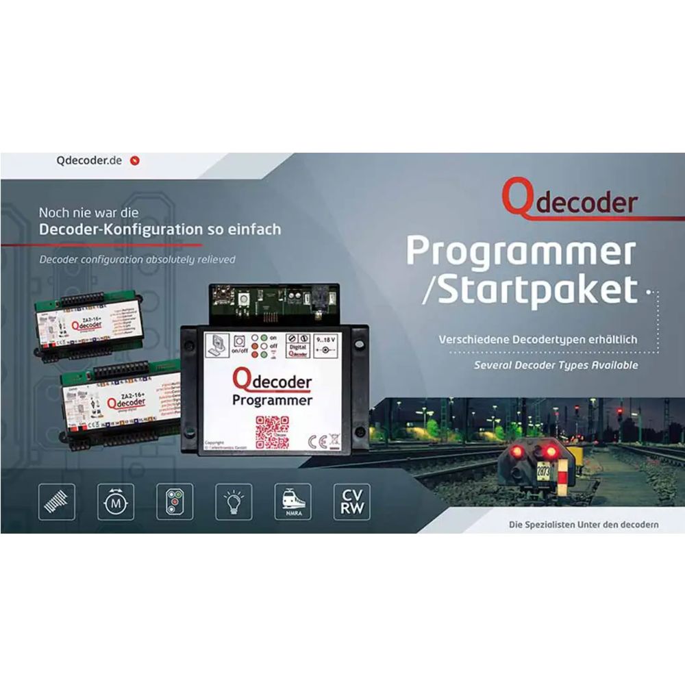 Qdecoder Startpaket ZA1-16+ deLuxe - QD103