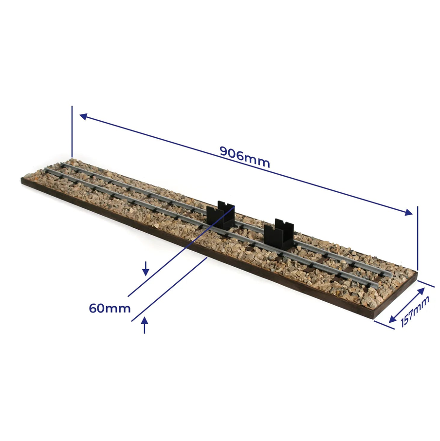 OcCre 55103 Grundplatte für Lokomotiven 1:32 Holzbausatz NEU OVP