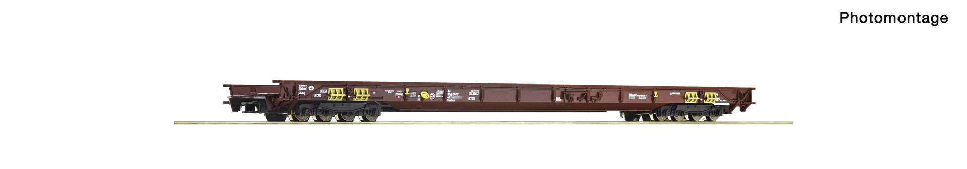 Roco 6600043 Niederflur-Zwischenwagen „Rollende Landstraße“