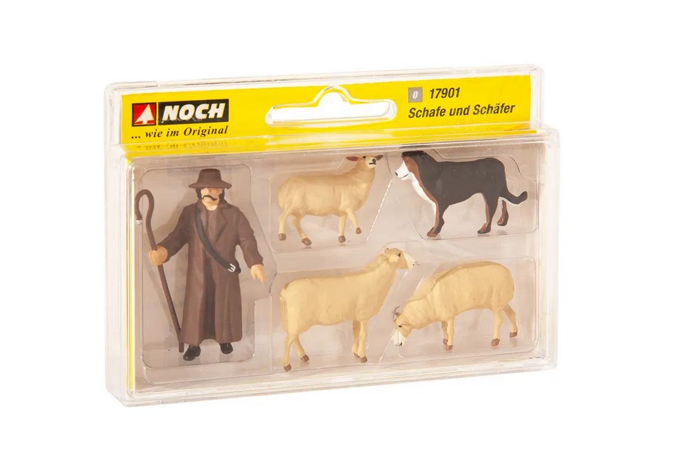 Noch 17901 Schafe und Schäfer 1:45 Spur 0 NEU OVP Figur Tiere