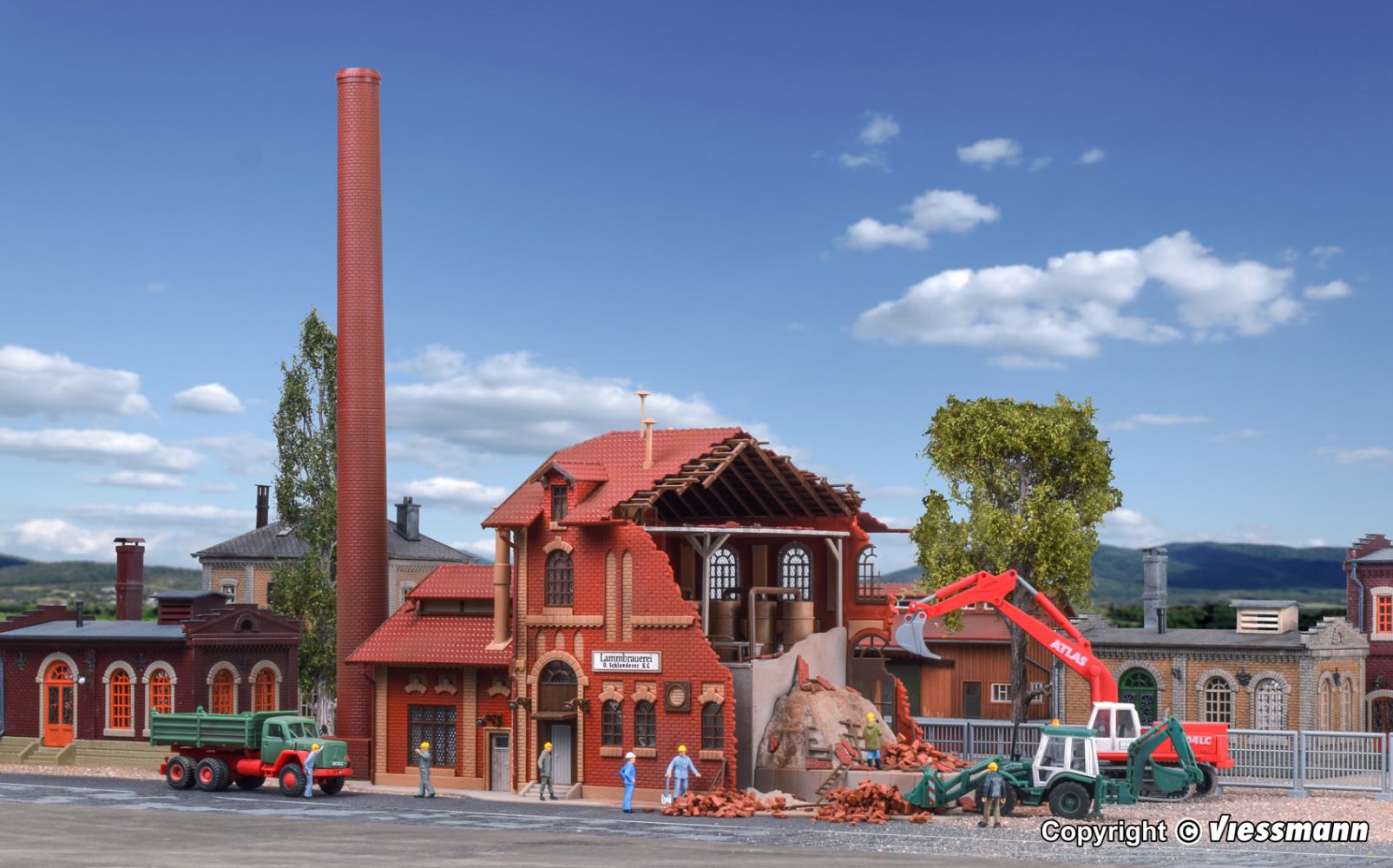 Vollmer 45621 Brauerei im Abbruch 1:87 Spur H0 Bausatz Neu OVP