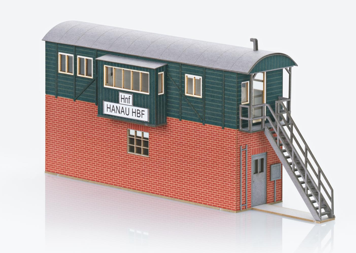 Märklin 72901 Behelfsstellwerk Hanau Hbf 1:87 Spur H0 Bausatz Neu