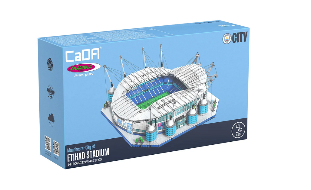 CaDA C66022W Etihad Stadion Manchester City FC 1:400 Bausatz NEU