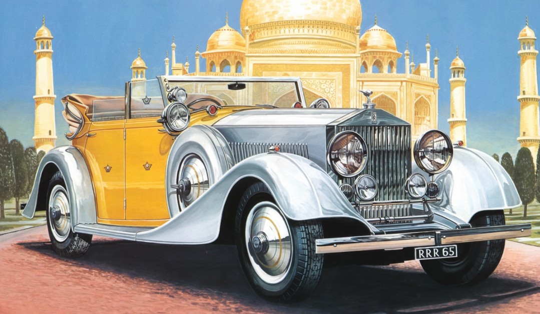 Italeri 3703 ROLLS ROYCE PHANTOM II 1:24 Bausatz NEU OVP