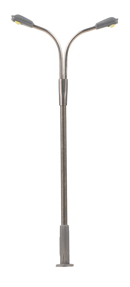 Faller 272121 LED-Straßenbeleuchtungen, Peitschenleuchten, 3 Stück 1:160 S