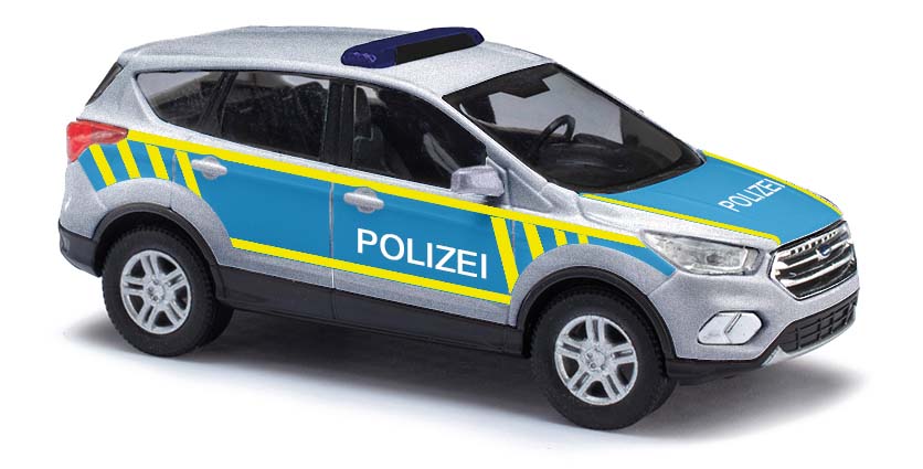Busch 53525 Ford Kuga Polizei Sachsen-Anhalt 1:87 Spur H0 Neu
