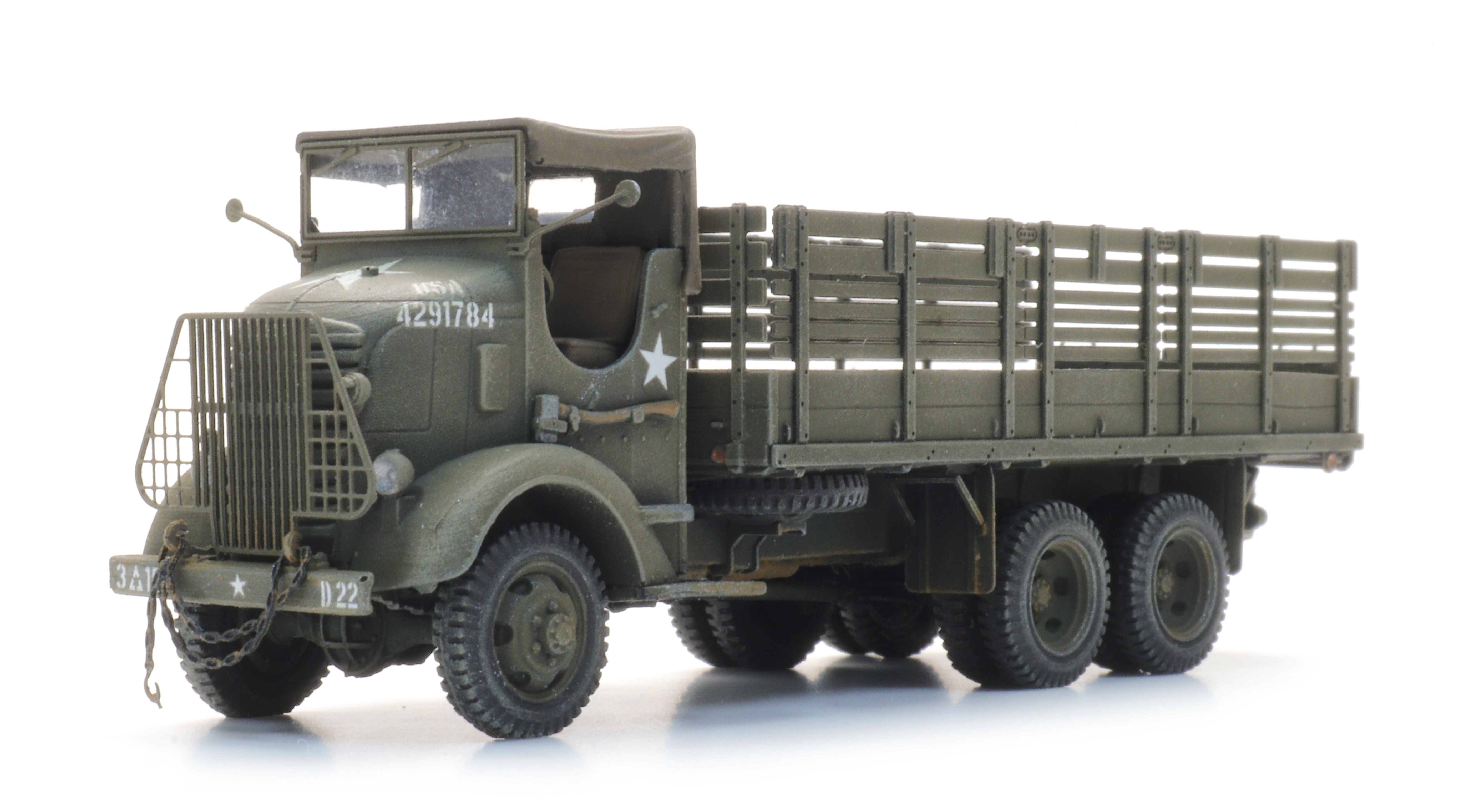 Artitec 1870215 US GMC AFKWX US Army 1:87 Spur H0 Bausatz NEU