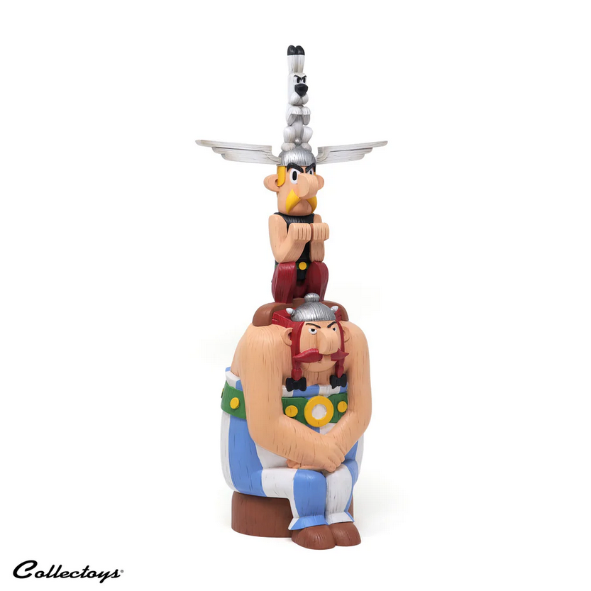Plastoy 00369 Totem Asterix Obelix Idefix 40 cm NEU OVP Figur