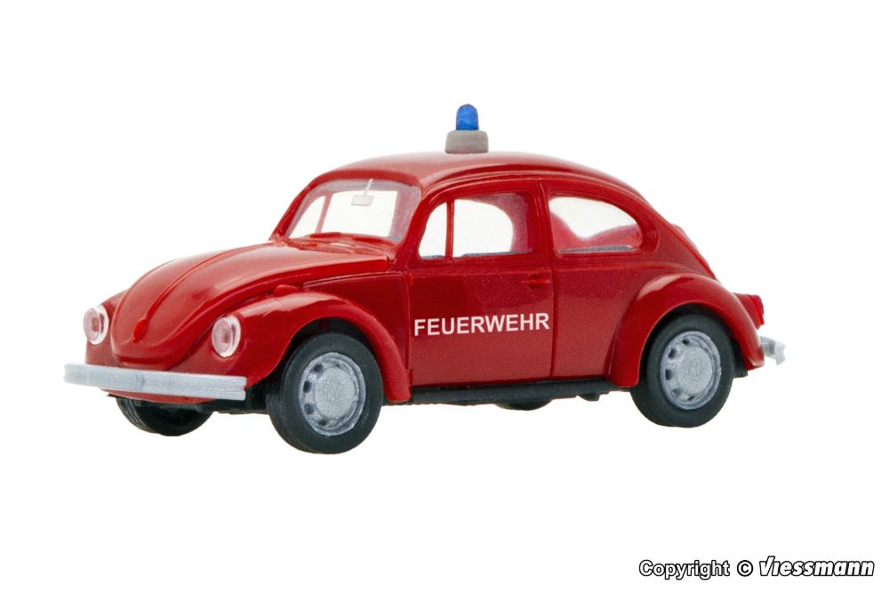 Viessmann 1160 VW Käfer Typ FW LED-Beleuchtung + Blaulicht 1:87
