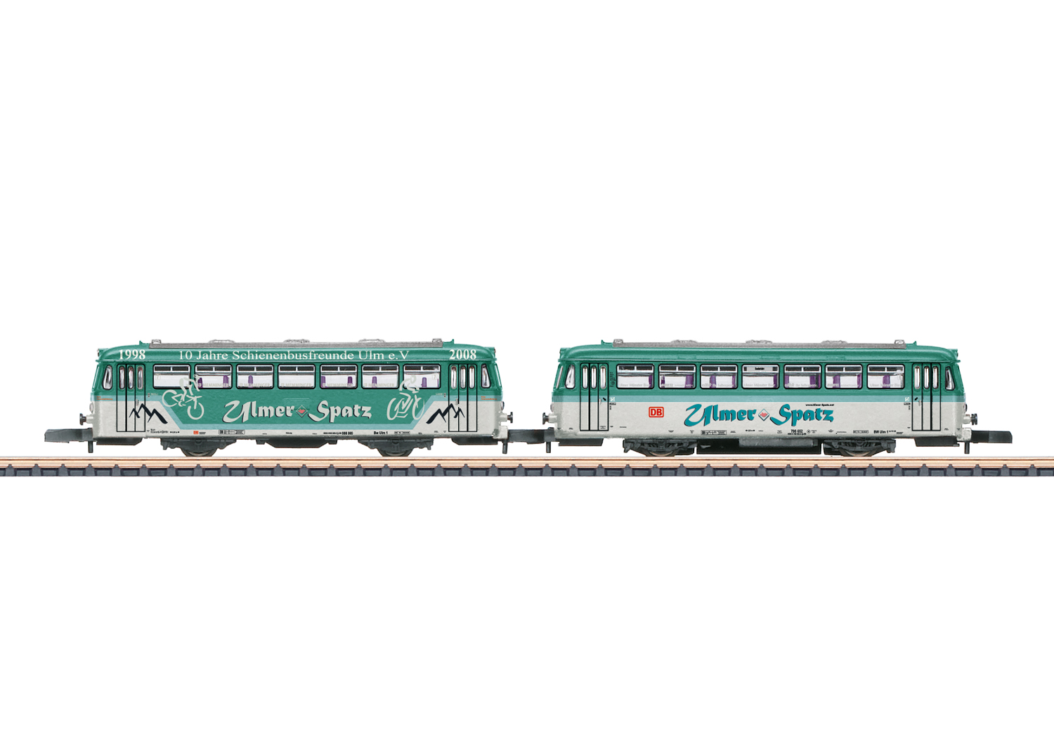 Märklin 88315 Schienenbus m.Steuerw.DB Regi