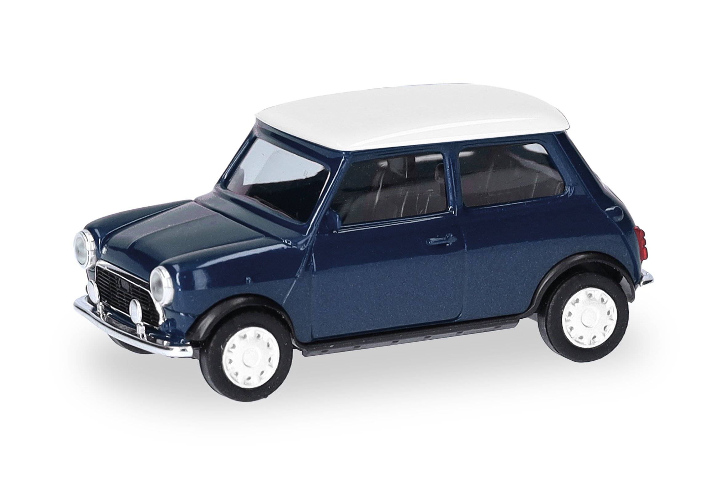 Herpa 431149-002 Mini Cooper Rechtsl. thaiti bl