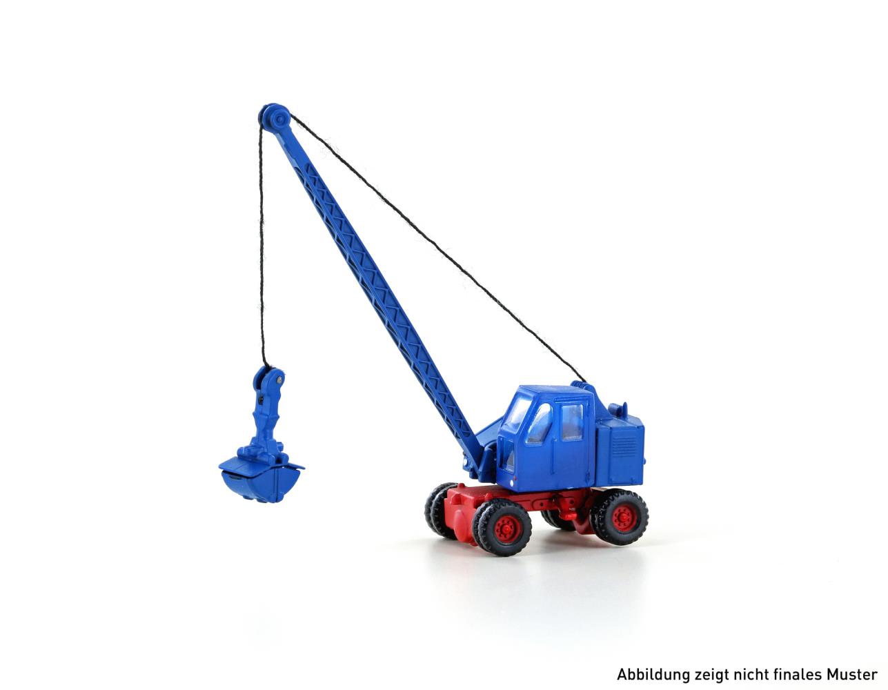 Minis LC4701 Fuchs F 301 Bagger Gittermast m. Schaufel 1:160 Neu