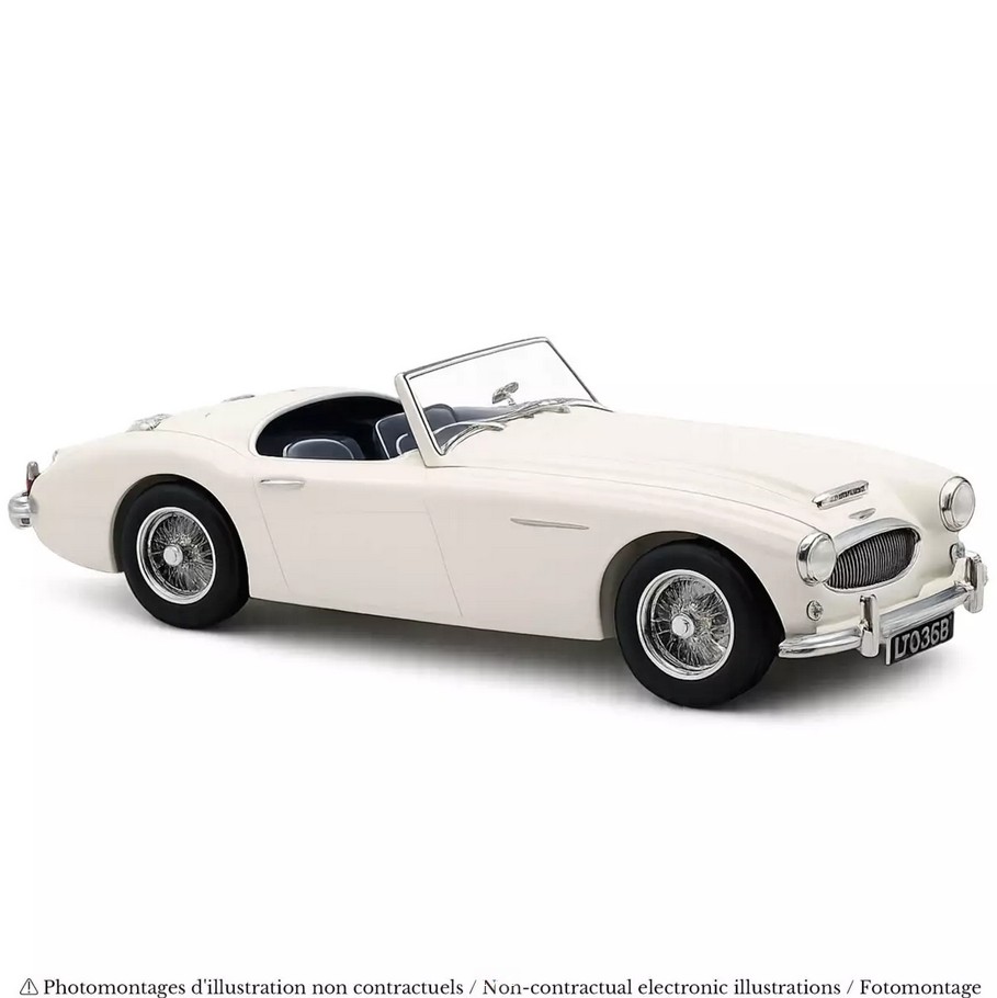 Norev 182602 Austin Healey 3000 Mk.2 1961 Old English White 1:18
