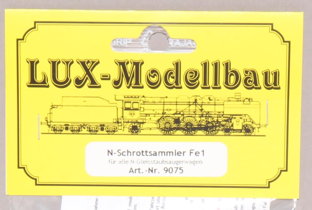 Lux-Modellbau 9075 Schrottsammler Fe1 1:160 Spur N Neu OVP