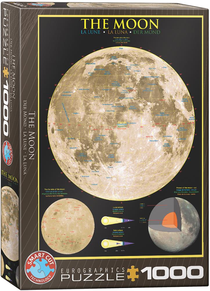 EUROGRAPHICS 6000-1007 Der Mond 1000 Teile Puzzle