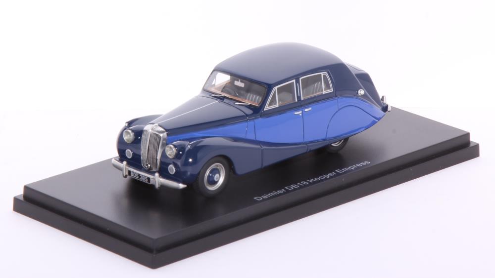 BoS Models BOS385 Daimler D18 by Hooper 1956 blue - 1:43