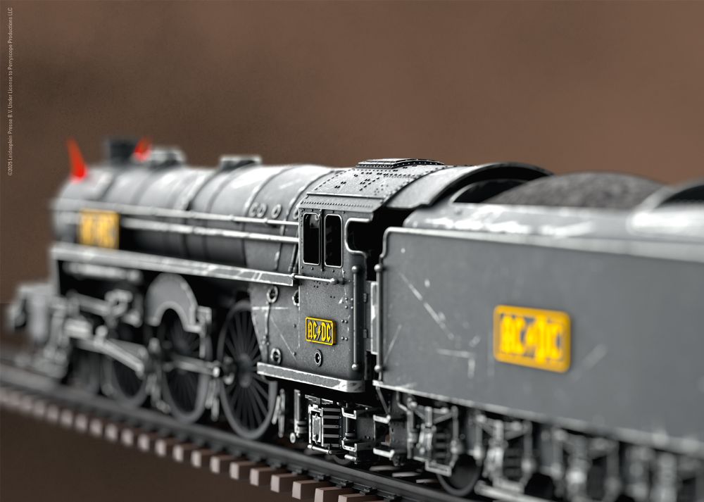Trix 25492 Schlepptender-Dampflok "Black Ice" AC/DC 1:87 Spur H0