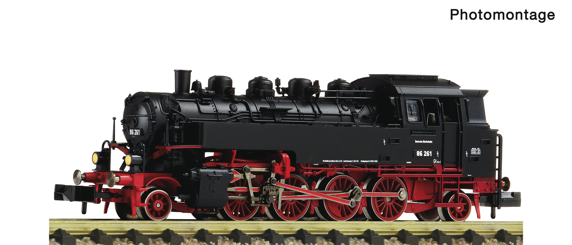Fleischmann 7160036 Dampflokomotive 86 261