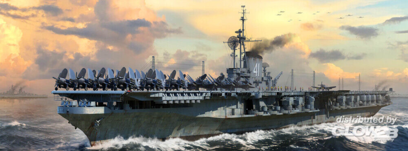 Trumpeter 06754 USS Midway CV-41 in 1:700