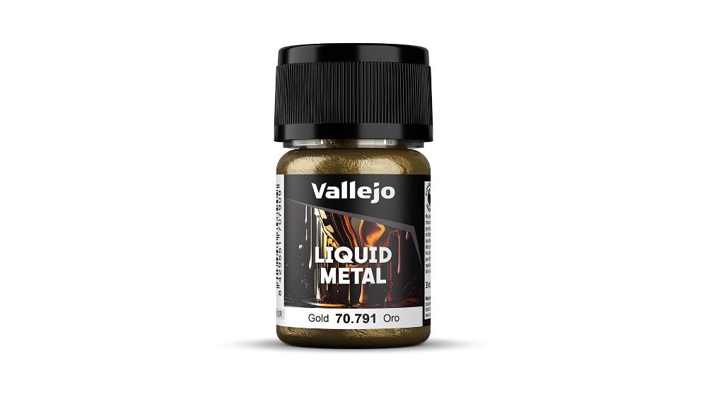 Vallejo 70791 Gold, Auf Alkoholbasis, Metallic, 35 ml Model Color NEU