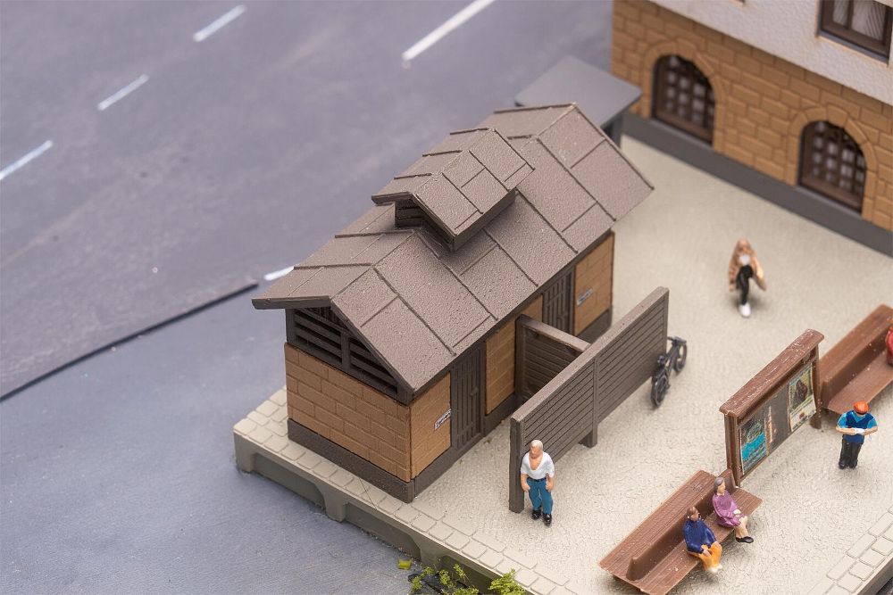 Faller 212129 Bahnhof Steinbach 1:160 Spur N Bausatz NEU OVP
