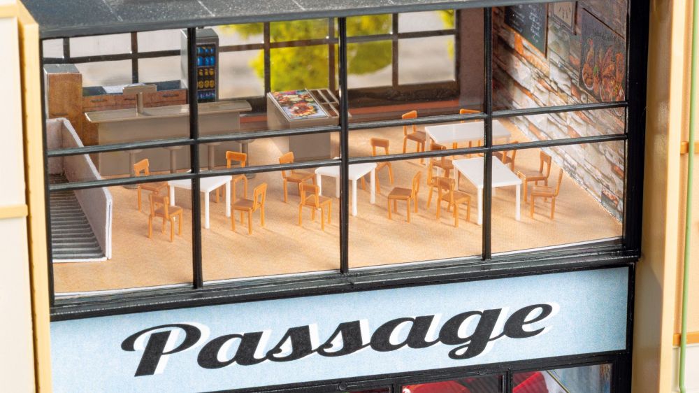 Auhagen 13360 Stadthaus-Passage 1:120 Spur TT Bausatz NEU OVP