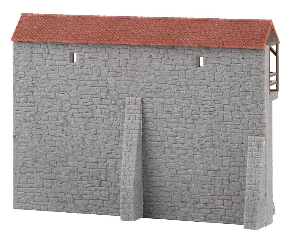 Faller 191790 Altstadtmauer mit Anbau, Ep. I, Spur H0 1:87, NEU OVP