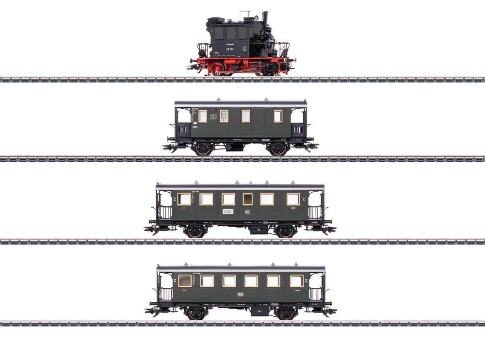 Märklin MHI 26619 Zugpackung „Spalter Bockl“ Baureihe 98.3 (DB) Spur H0