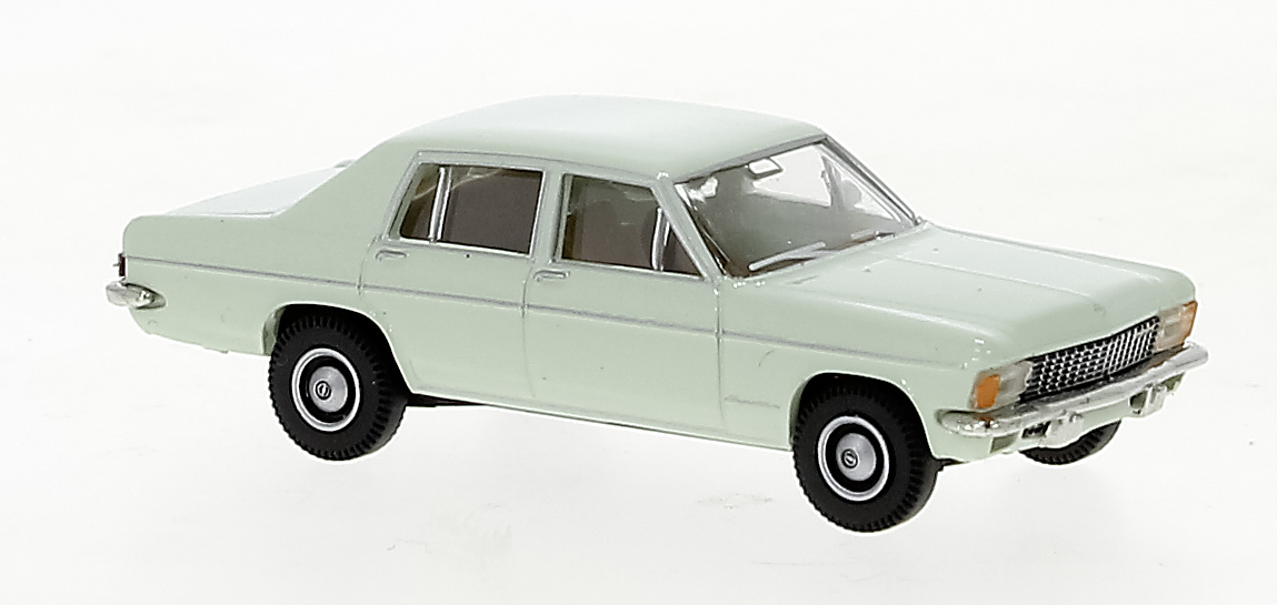 Brekina 20727 Opel Kapitän B, hellgrün, 1969 - 1:87 - Standmodell